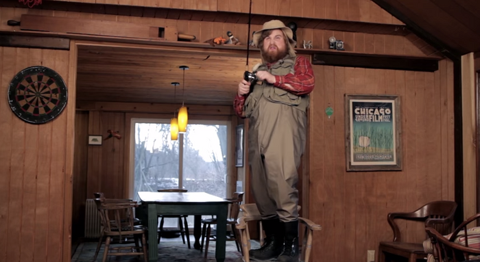 Fisherman Gets Cabin Fever, Loses His Mind, Then Does This...