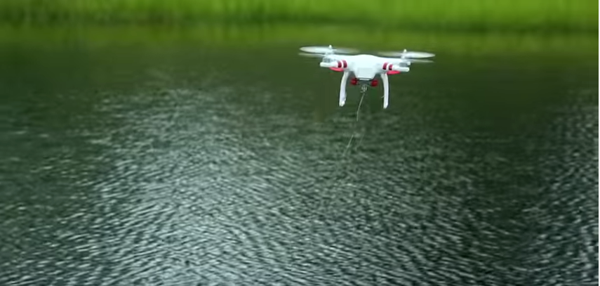 Remote Control Fishing Drone? Yes, Please!