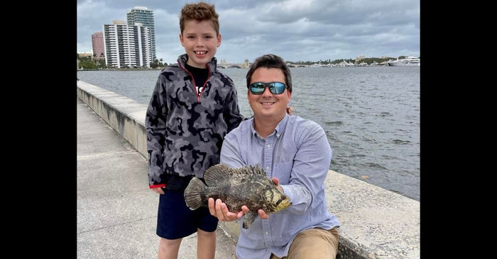 Catch Co. Local Leader Helps Boy Catch His First Fish