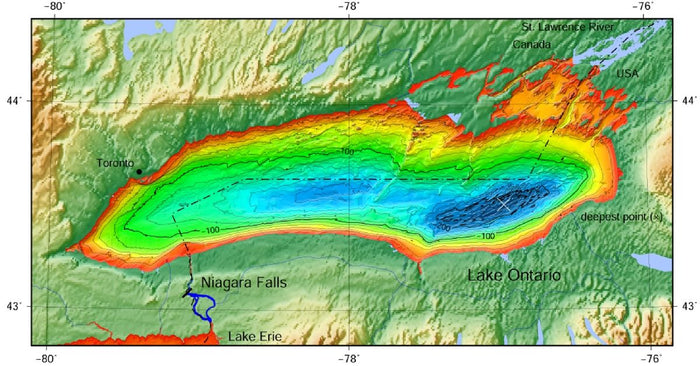 How To Study A New Lake's Map To Find Fish