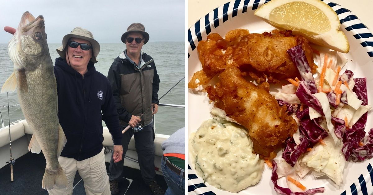 Fried Walleye Recipe And Homemade Coleslaw From The MTB Kitchen!