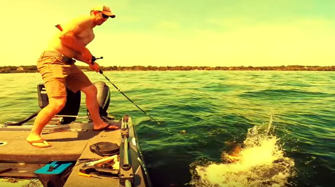 Huge Boatside Muskie Strike Seals Angler's Tournament Win