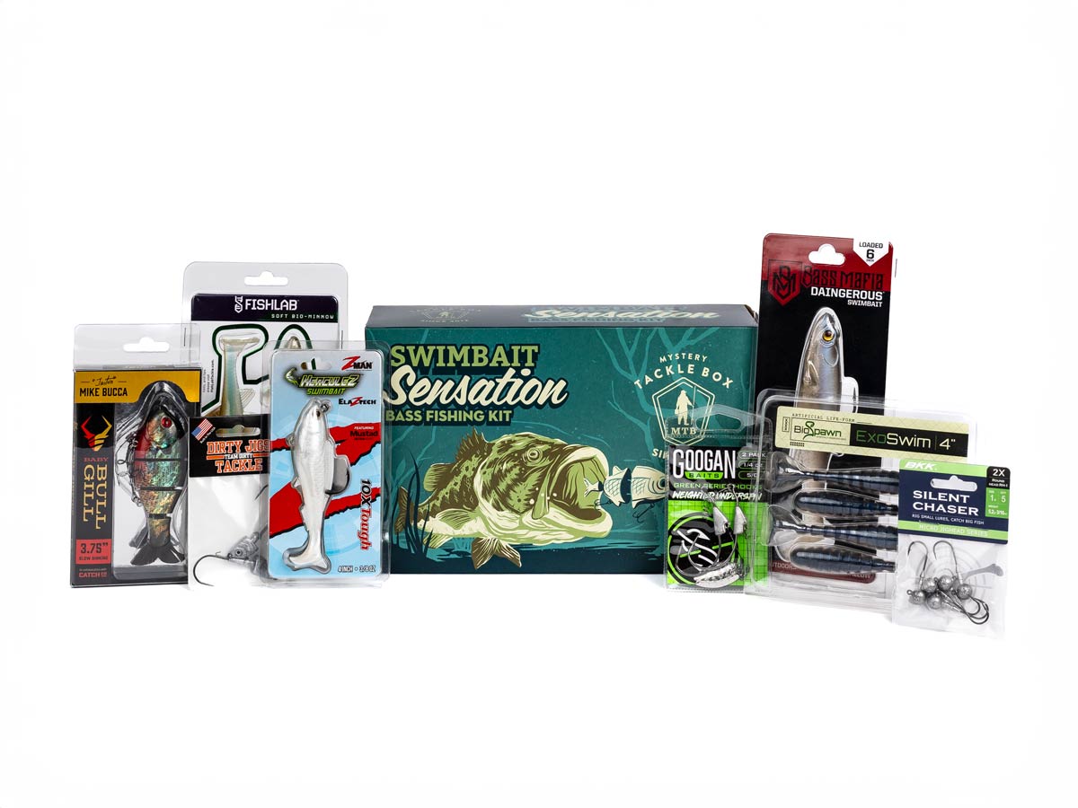 Swimbait Sensation Bass Fishing Kit
