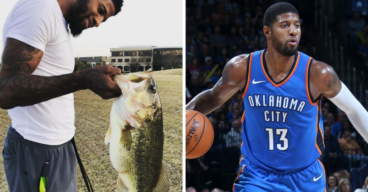 I Want To Fish With Paul George – Mystery Tackle Box