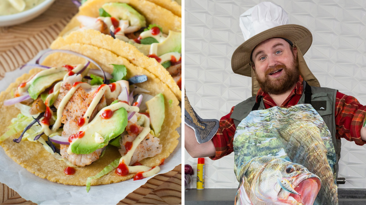 Easy Fish Tacos Recipe - Fish Taco Sauce W/ Fresh Caught Fish