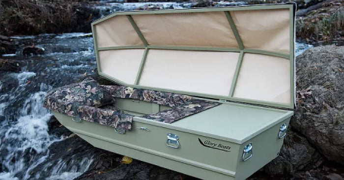 Would You Spend Eternity In This Fishing Boat Casket?