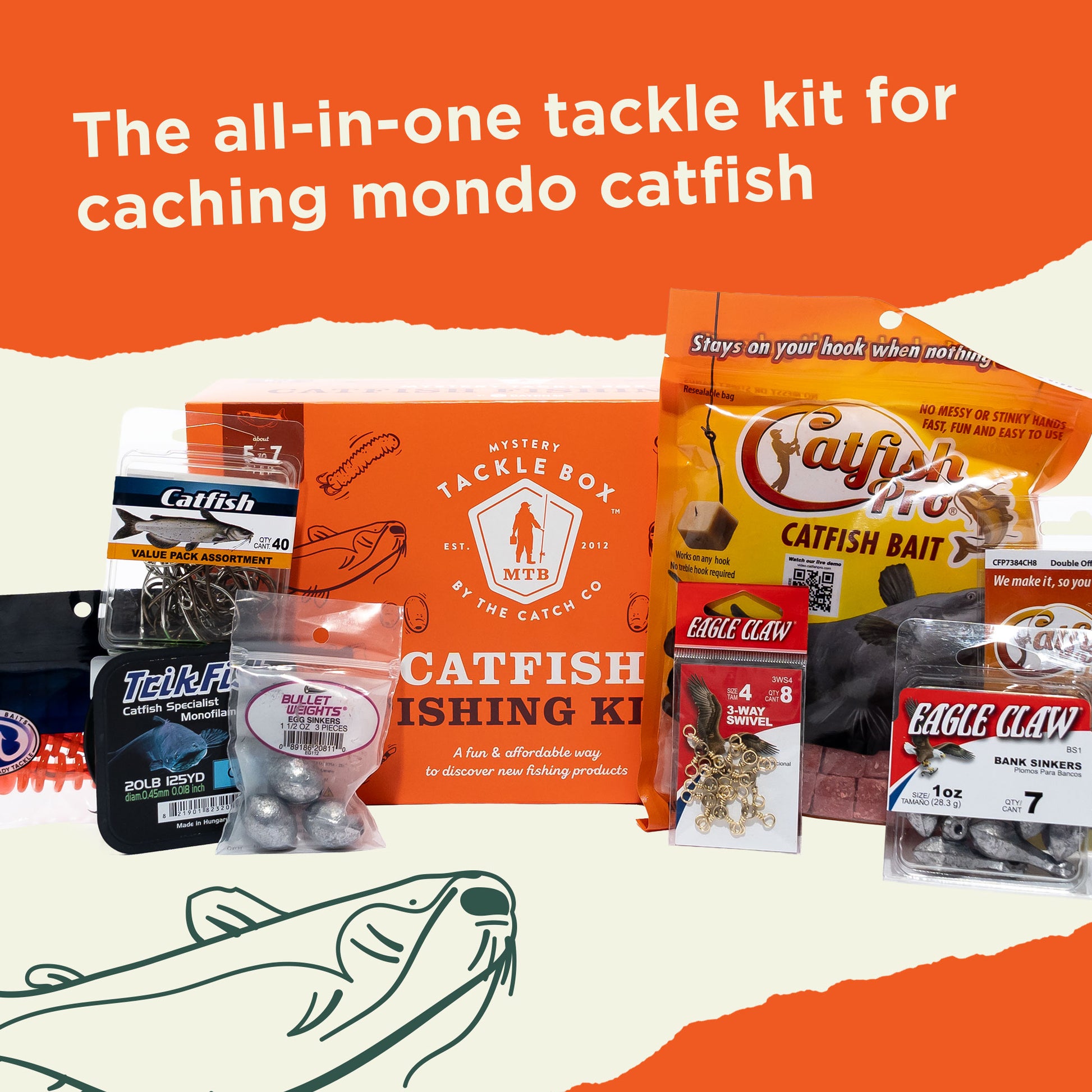 bass and catfish tackle box MTB Catfish Kit – Mystery Tackle Box