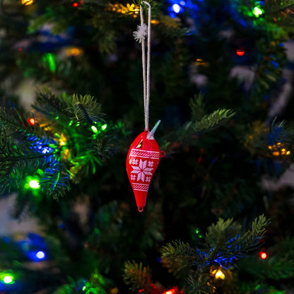 MTB x Ark Fishing Ornament CT35 Red Snowflake