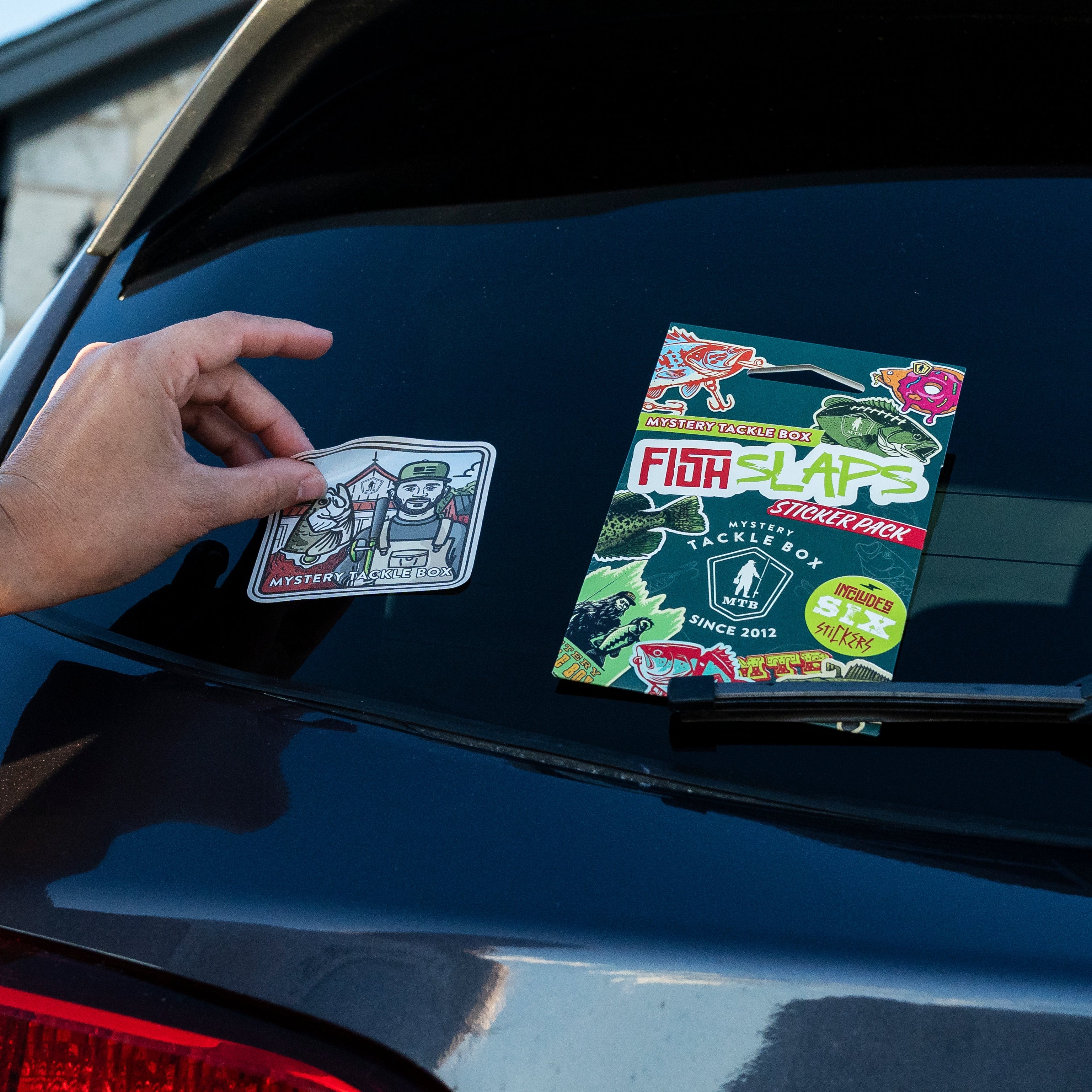 MTB Fish Slaps Sticker Pack – Mystery Tackle Box