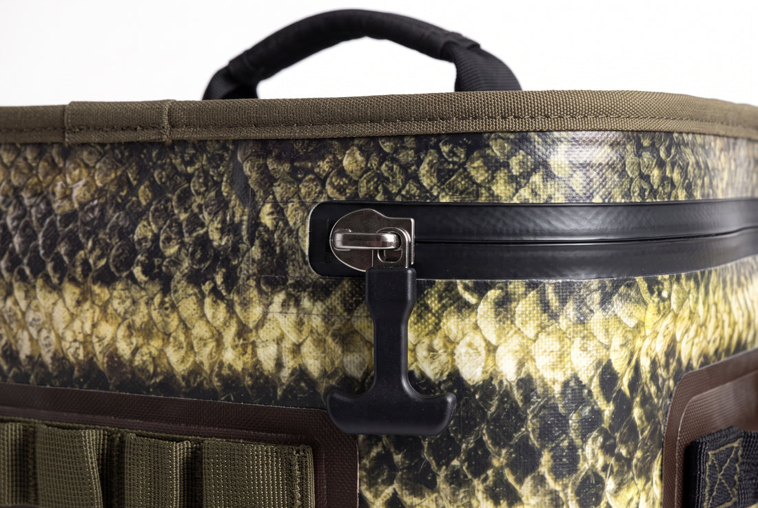 Back webbing, shoulder strap and bottle opener