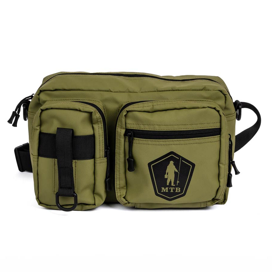 fanny pack fishing tackle box MTB Pond Prowler Fishing Sling Bag