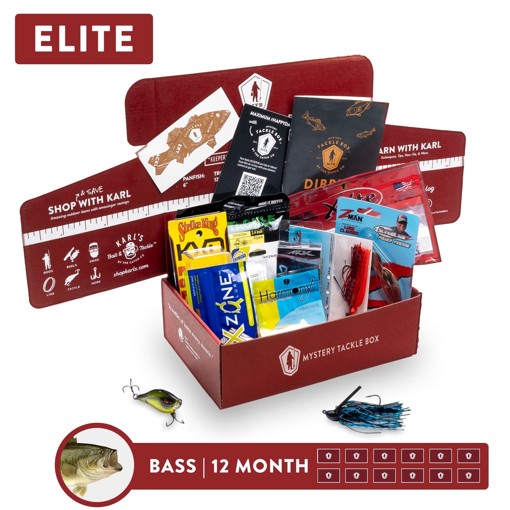 Elite x 12 Month – Mystery Tackle Box