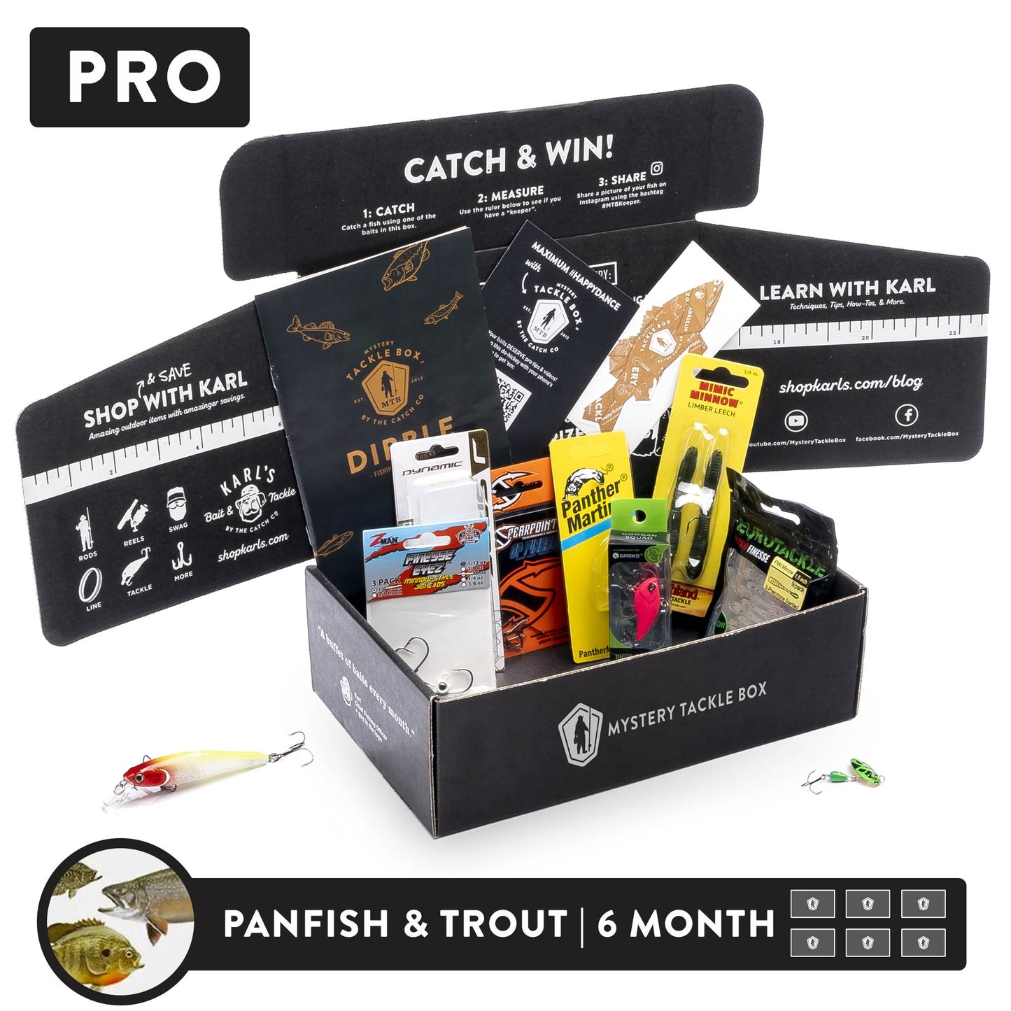 best fishing box 2018 Pro x 6 Month – Mystery Tackle Box