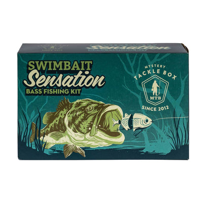 Swimbait Sensation Bass Fishing Kit – Mystery Tackle Box
