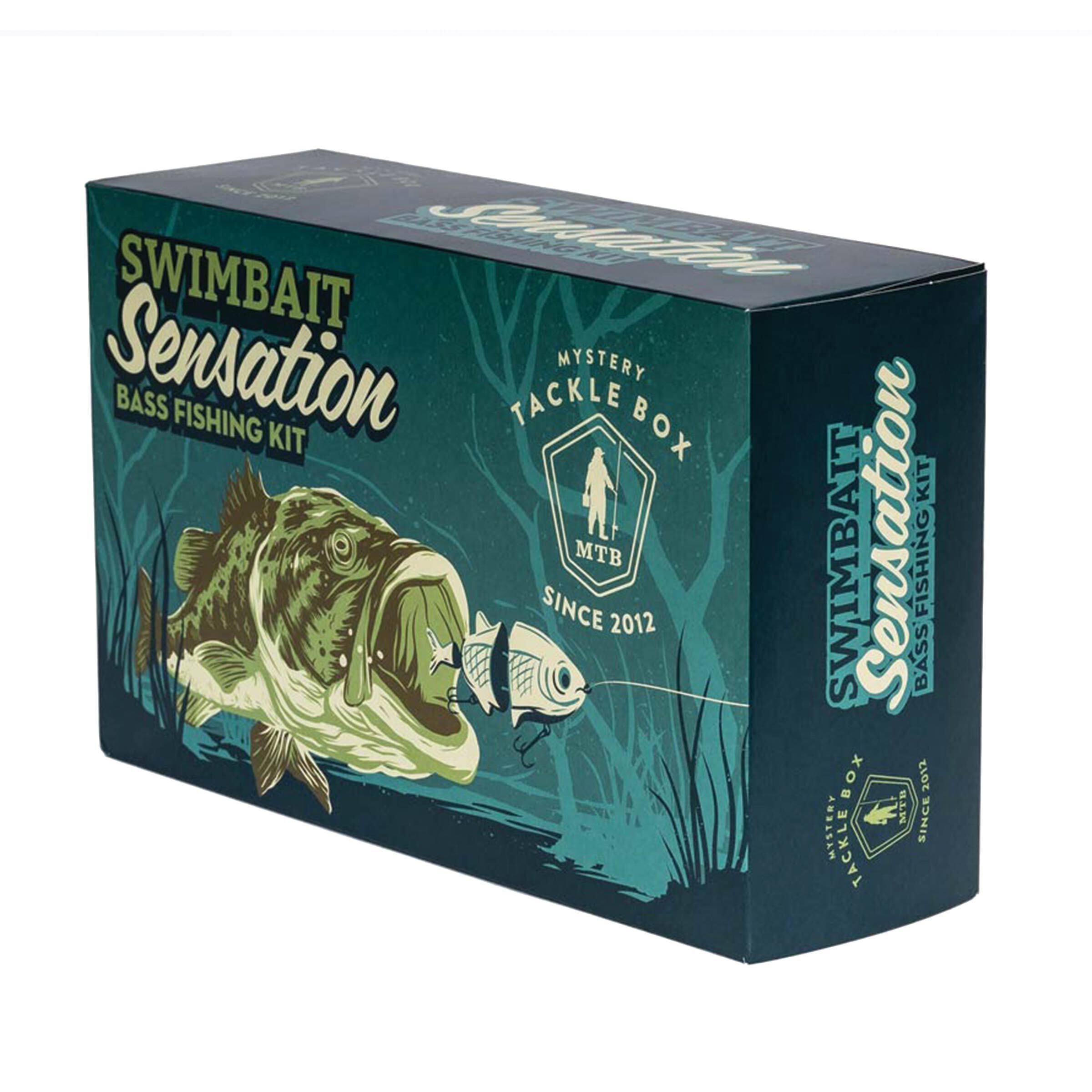 Swimbait Sensation Bass Fishing Kit – Mystery Tackle Box