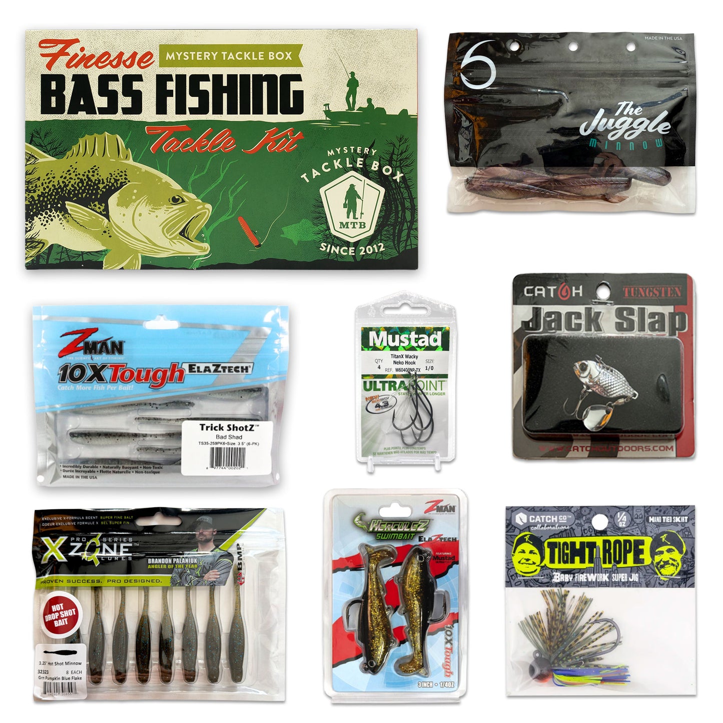 MTB Finesse Bass Fishing Kit