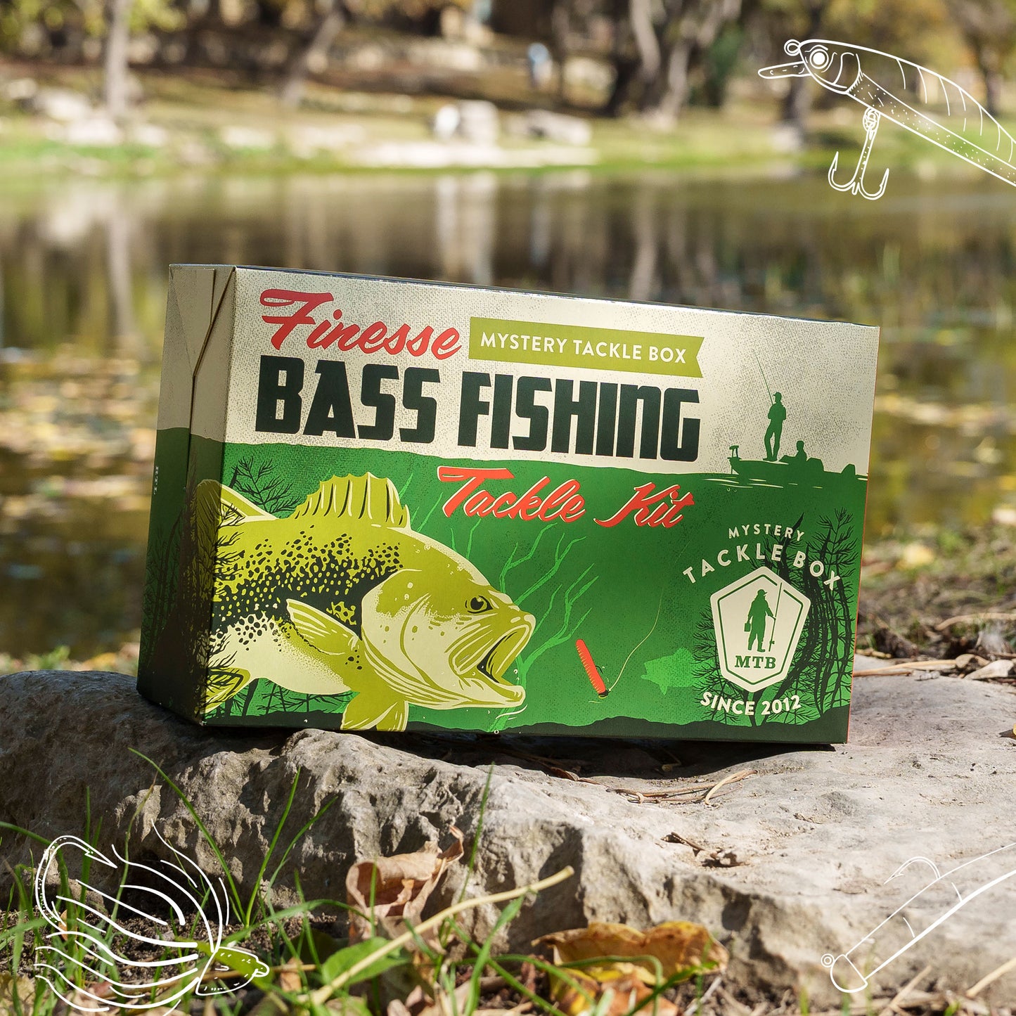 MTB Finesse Bass Fishing Kit