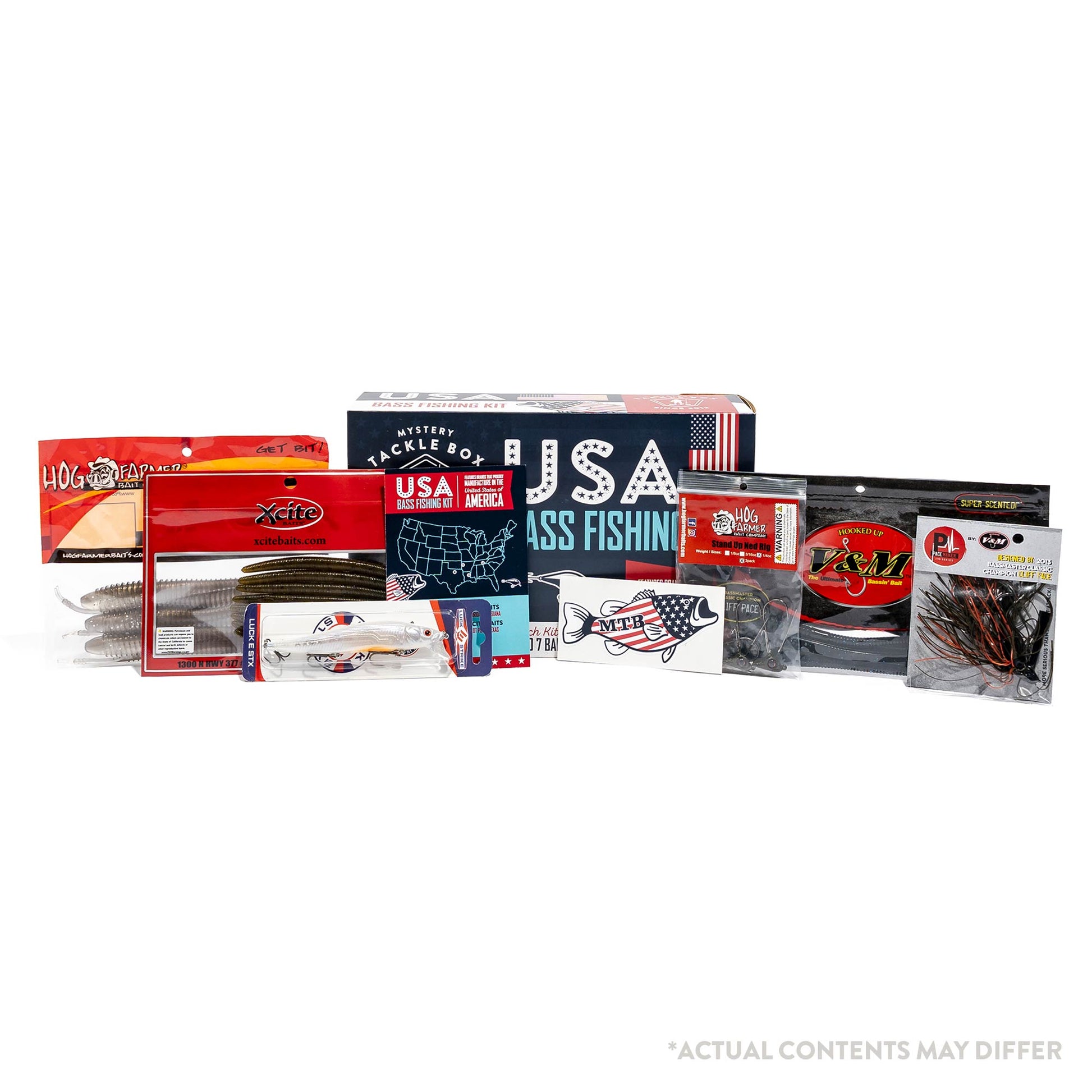 USA Bass Kit Mystery Tackle Box USA Bass Kit Mystery Tackle Box