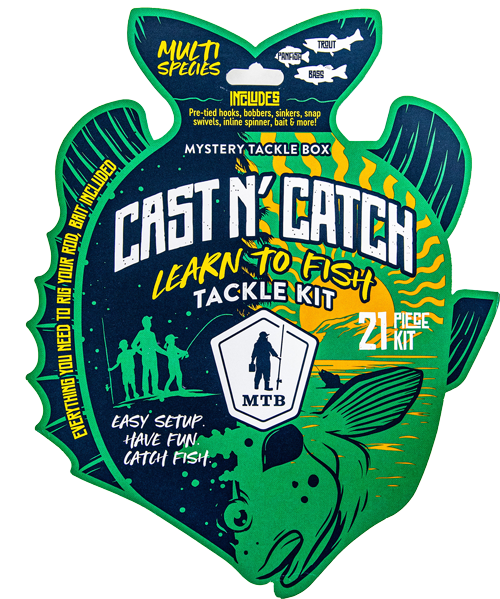MTB Cast N' Catch Learn to Fish Tackle Kit