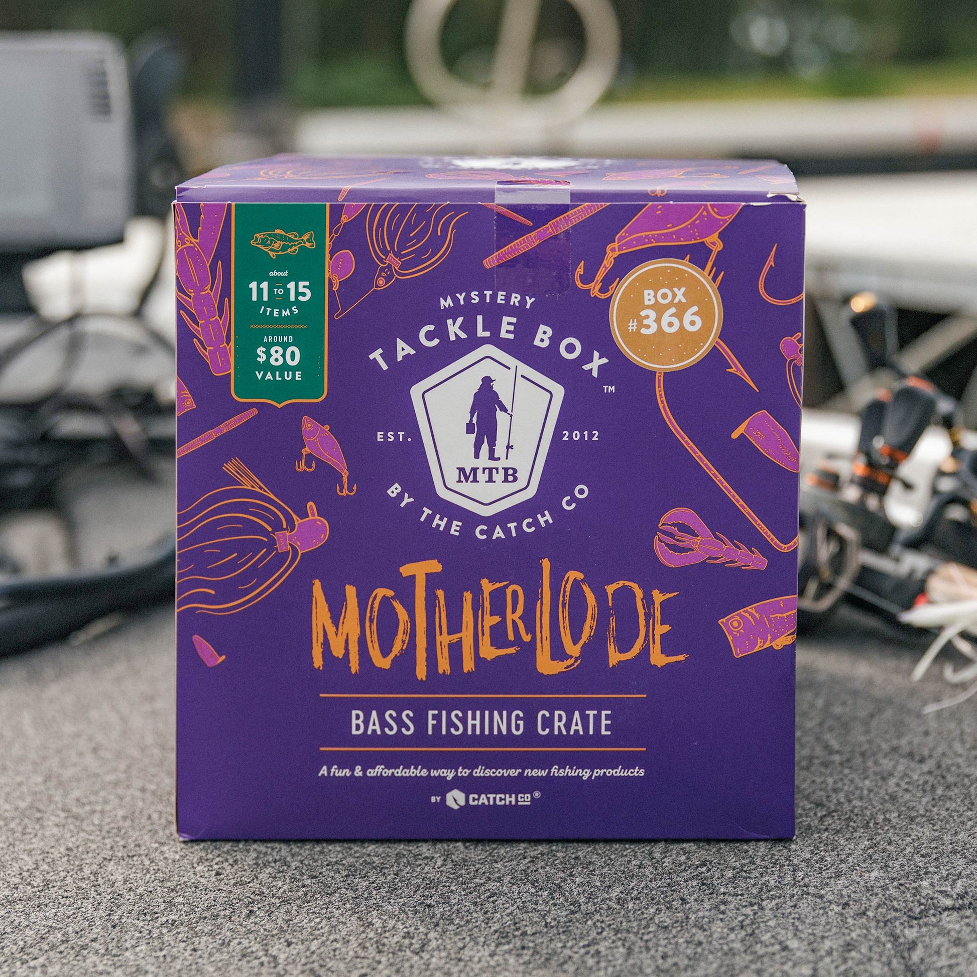 dan's tackle box milton de Motherlode Bass Fishing Crate – Mystery Tackle Box
