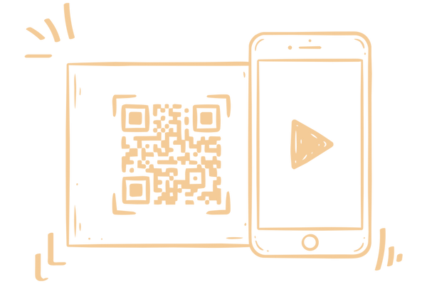 QR-linked guide