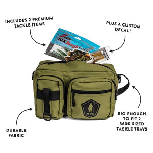 1rod1reel tackle bag Meta Terminal All-In-1 Rig Braid Solid Barbless / Size 4 Reaction Tackle Fishing Tackle Backpacks rugged 1Rod1Reel's Retreat Googan Squad