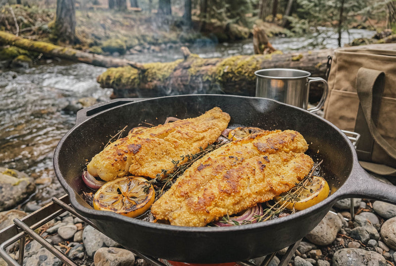 Air Fryer Cornmeal Catfish